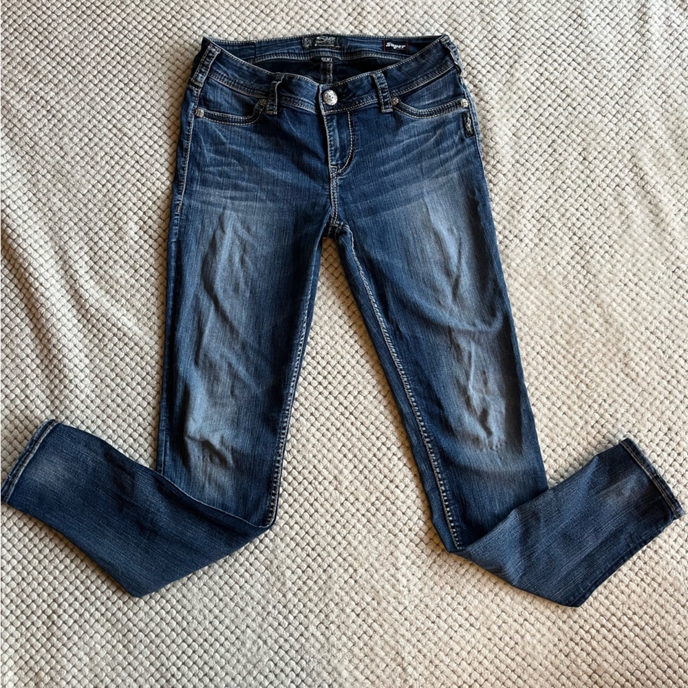 Silver Women’s Jeans